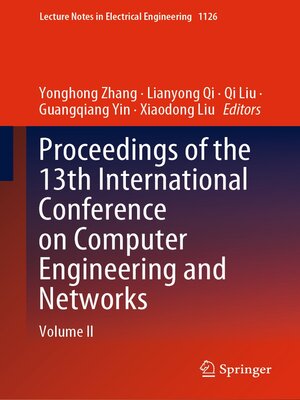cover image of Proceedings of the 13th International Conference on Computer Engineering and Networks